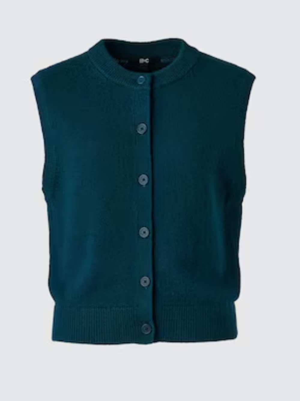 Uniqlo - 100% Cashmere Crew Neck Short Vest